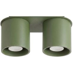Sollux Lighting Orbis mennyezeti lámpa 2x10 W zöld SL.2103