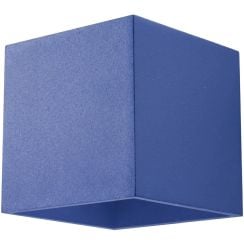 Sollux Lighting Quad oldalfali lámpa 1x8 W kék SL.2114
