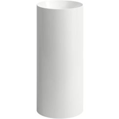 Laufen Volta mosdótál 40x40 cm kerek térben álló fehér fényes H8118704001121
