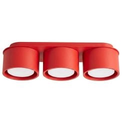 Sollux Lighting Modo mennyezeti lámpa 3x10 W piros SL.2480
