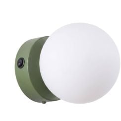 Sollux Lighting Yoli oldalfali lámpa 1x8 W zöld SL.2261