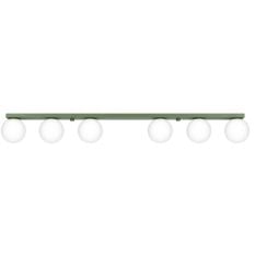 Sollux Lighting Yoli mennyezeti lámpa 6x8 W zöld SL.2266