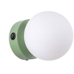 Sollux Lighting Yoli oldalfali lámpa 1x8 W zöld SL.2268