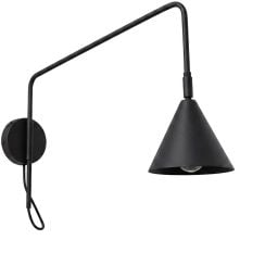 Sollux Lighting Nox oldalfali lámpa 1x10 W fekete SL.2492