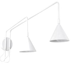 Sollux Lighting Nox oldalfali lámpa 2x10 W fehér SL.2506