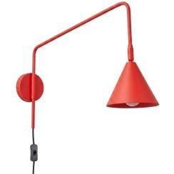 Sollux Lighting Nox oldalfali lámpa 1x10 W piros SL.2294