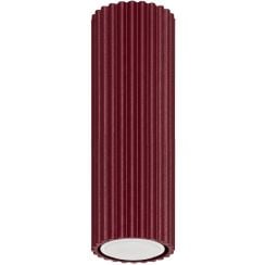 Sollux Lighting Karbon mennyezeti lámpa 1x10 W burgundi SL.2297