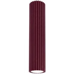 Sollux Lighting Karbon mennyezeti lámpa 1x10 W burgundi SL.2298