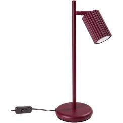 Sollux Lighting Karbon asztali lámpa 1x10 W burgundi SL.2305