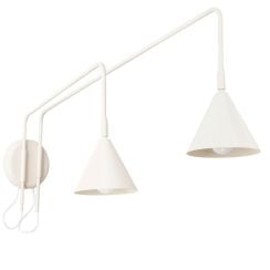 Sollux Lighting Nox oldalfali lámpa 2x10 W bézs SL.2509