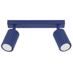 Sollux Lighting Karbon mennyezeti lámpa 2x10 W kék SL.2321