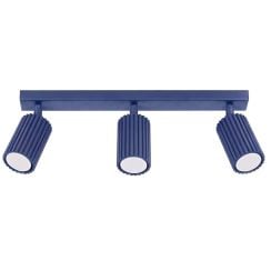 Sollux Lighting Karbon mennyezeti lámpa 3x10 W kék SL.2322