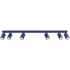 Sollux Lighting Karbon mennyezeti lámpa 6x10 W kék SL.2326