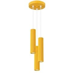 Sollux Lighting Karbon függőlámpa 3x10 W sárga SL.2340