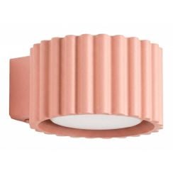 Sollux Lighting Aura oldalfali lámpa 1x10 W piros SL.2621