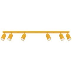 Sollux Lighting Karbon mennyezeti lámpa 6x10 W sárga SL.2362