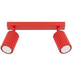Sollux Lighting Karbon mennyezeti lámpa 2x10 W piros SL.2365