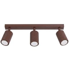 Sollux Lighting Karbon mennyezeti lámpa 3x10 W barna SL.2373