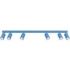 Sollux Lighting Karbon mennyezeti lámpa 6x10 W kék SL.2383