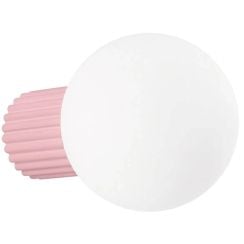 Sollux Lighting Halo oldalfali lámpa 1x8 W fehér-rózsaszín SL.2385