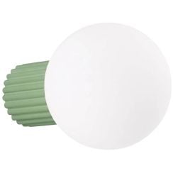 Sollux Lighting Halo oldalfali lámpa 1x8 W fehér-zöld SL.2388