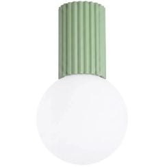 Sollux Lighting Halo mennyezeti lámpa 1x8 W fehér-zöld SL.2389