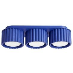 Sollux Lighting Aura mennyezeti lámpa 3x10 W kék SL.2634