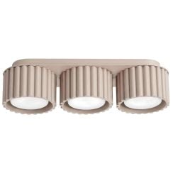 Sollux Lighting Aura mennyezeti lámpa 3x10 W barna SL.2635