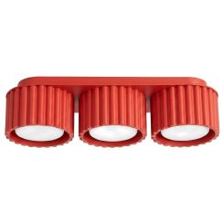 Sollux Lighting Aura mennyezeti lámpa 3x10 W piros SL.2641