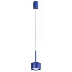 Sollux Lighting Aura függőlámpa 1x10 W kék SL.2682
