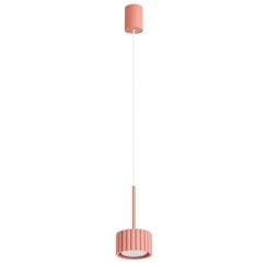Sollux Lighting Aura függőlámpa 1x10 W rózsaszín SL.2685