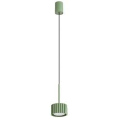 Sollux Lighting Aura függőlámpa 1x10 W zöld SL.2687