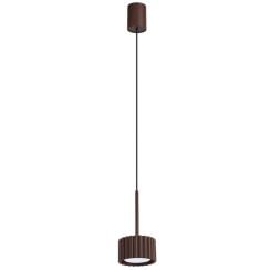 Sollux Lighting Aura függőlámpa 1x10 W barna SL.2690