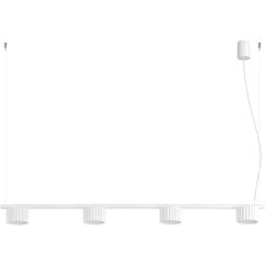 Sollux Lighting Aura függőlámpa 4x10 W fehér SL.2695