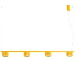 Sollux Lighting Aura függőlámpa 4x10 W sárga SL.2707