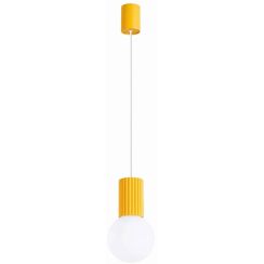 Sollux Lighting Halo függőlámpa 1x8 W fehér-sárga SL.2393