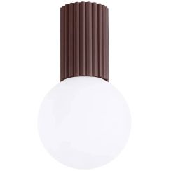Sollux Lighting Halo mennyezeti lámpa 1x8 W fehér-barna SL.2398
