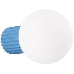 Sollux Lighting Halo oldalfali lámpa 1x8 W fehér-kék SL.2400