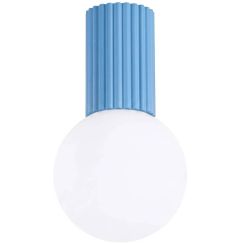 Sollux Lighting Halo mennyezeti lámpa 1x8 W fehér-kék SL.2401