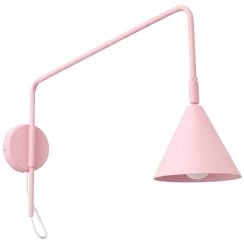 Sollux Lighting Nox oldalfali lámpa 1x10 W rózsaszín SL.2500