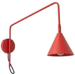 Sollux Lighting Nox oldalfali lámpa 1x10 W piros SL.2503