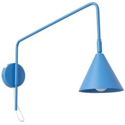 Sollux Lighting Nox oldalfali lámpa 1x10 W kék SL.2505