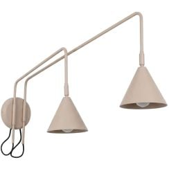 Sollux Lighting Nox oldalfali lámpa 2x10 W szürke SL.2512