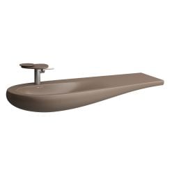Laufen Il Bagno Alessi mosdótál 120x50 cm klasszikus-beépíthető barna/bézs matt H8149731881041