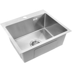 Rea acél mosogató 58x54 cm acél ZLE-06006