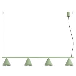 Sollux Lighting Nox függőlámpa 4x10 W zöld SL.2561