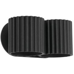 Sollux Lighting Aura oldalfali lámpa 2x8 W fekete SL.2597