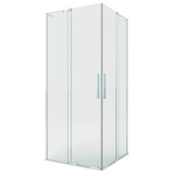 New Trendy Smart zuhanykabin 80x80 cm négyzet króm fényes/átlátszó üveg EXK-4055-WL
