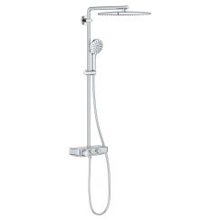 Grohe Vitalio Joy zuhany készlet fal termosztáttal trópusi zuhany opcióval króm 1360480000