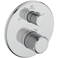Ideal Standard Ceratherm T25 kád és zuhany csaptelep süllyesztett z termosztáttal króm A8583AA